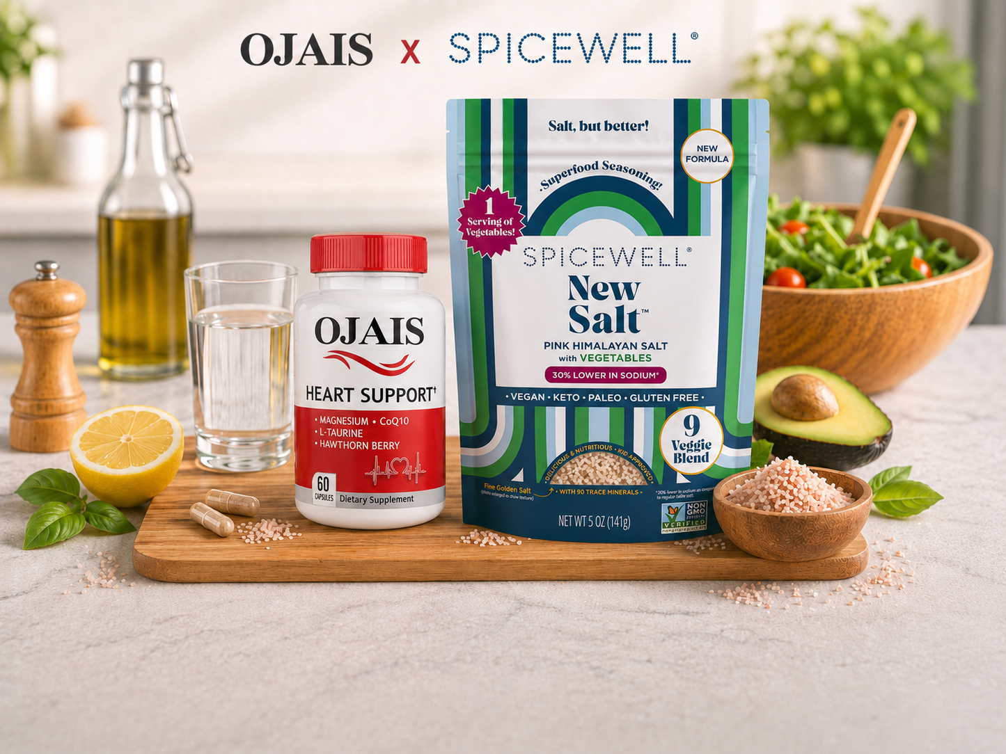 Ojais × Spicewell — Heart Health Bundle