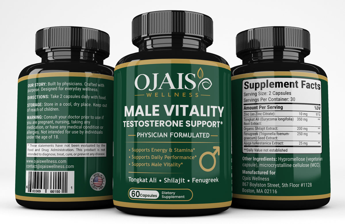 MALE VITALITY TESTOSTERONE SUPPORT