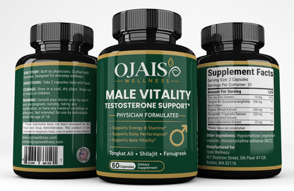 MALE VITALITY TESTOSTERONE SUPPORT