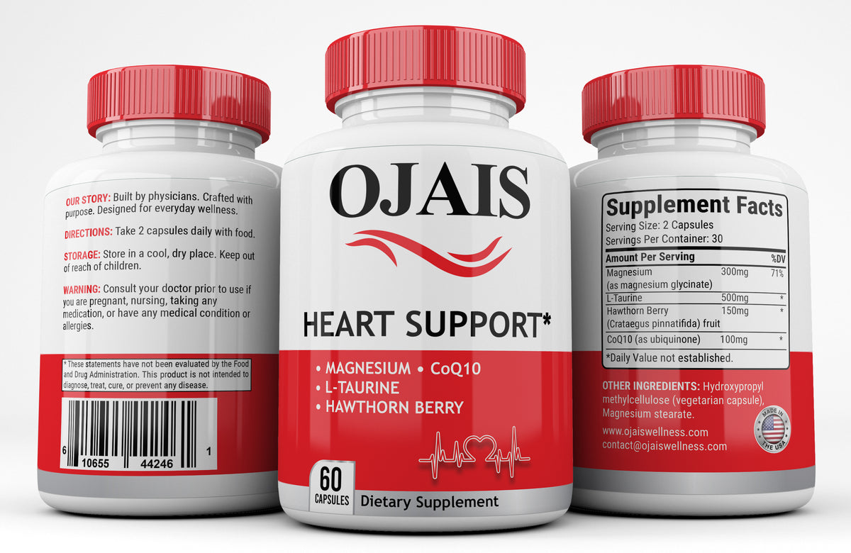 Heart Support Base Protect your Heart with Heart Support Capsules | Ojais Wellness