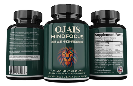MIND FOCUS: Premium Organic Lion's Mane [Release Date: September 14, Pre-Order Now]